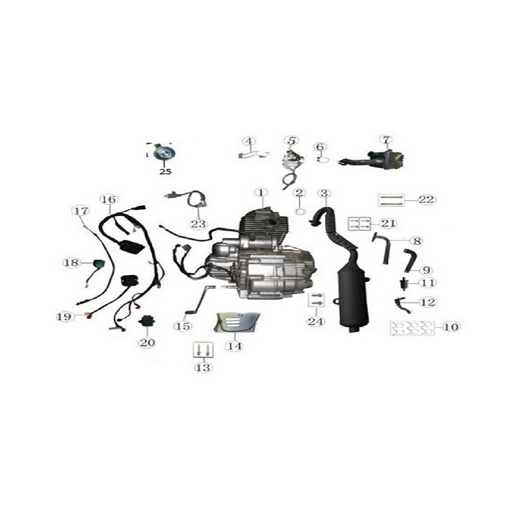 KUBA XY200STII ELEKTRİK TESİSATI #KM 20037